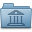 Library Folder Blue Icon 32x32 png
